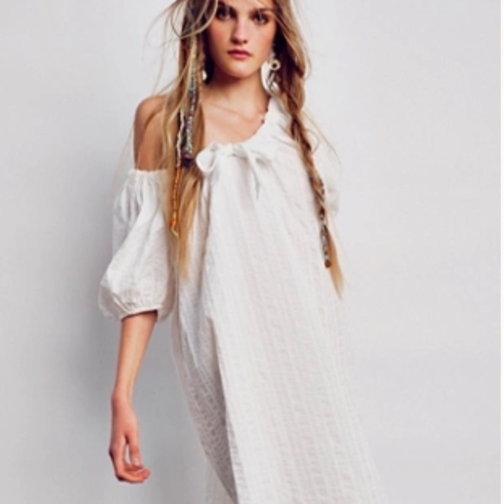 Free People Natural Element Midi Dress